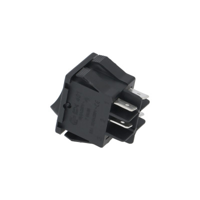 Bipolar Switch Black 16A 250V