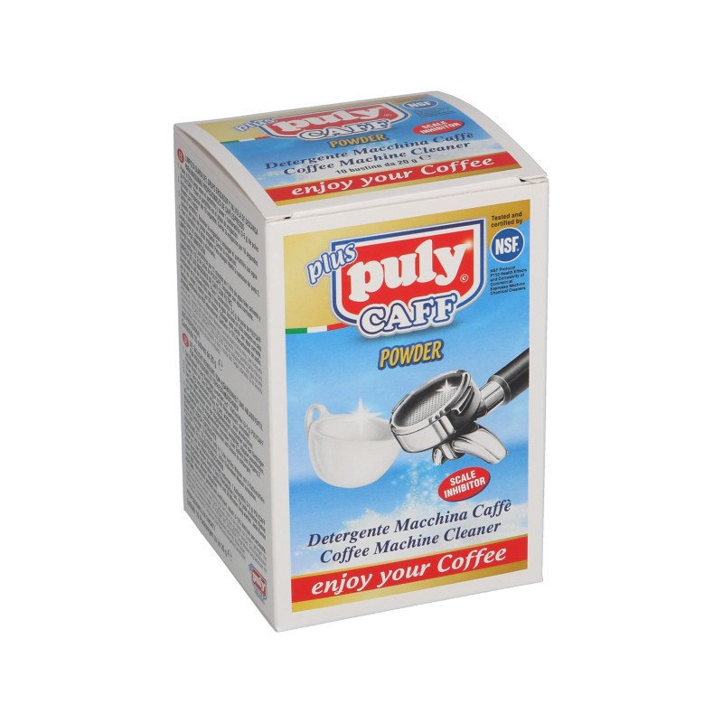Espresso machine cleaner „Puly Caff Plus Powder“, 10x20 g (Damaged packaging!)