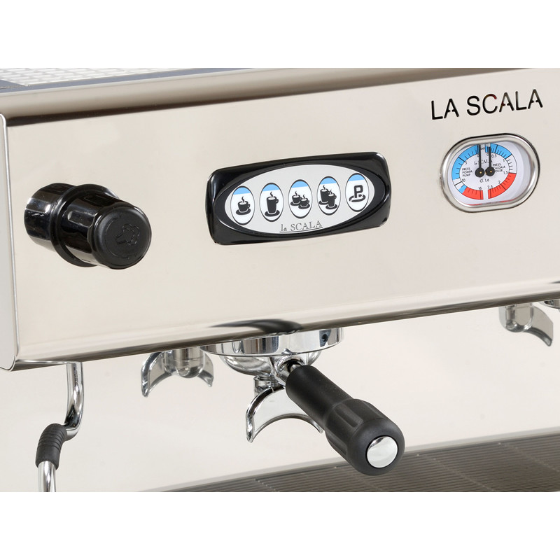 Programuojamas 2-jų grupių kavos aparatas "La Scala" Norma A2 GAS (dujinis + elektrinis kaitinimas)