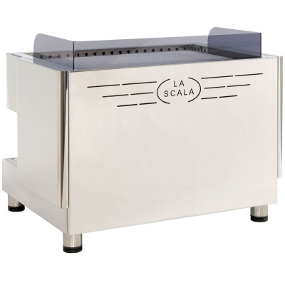 Programmable 2 group espresso coffee machine "La Scala" Norma A2 GAS (Gas + electric heating)