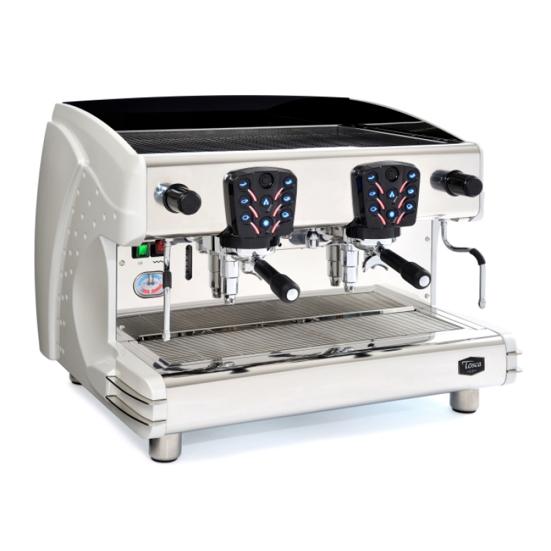 Programmable 2 group espresso coffee machine "La Scala" Tosca A2