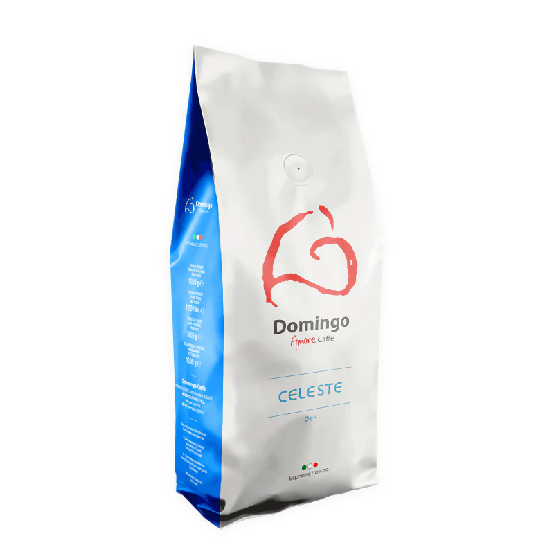Decaffeinated coffee beans „Domingo Amore Caffè“ Decaffeinato, 1 kg