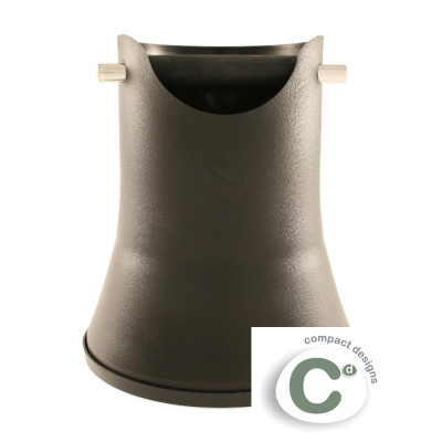 Round knock tube "Compact Designs" 175 mm (black)
