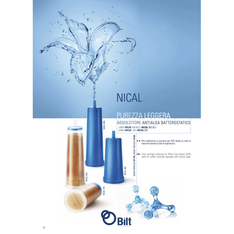 Water softener cartridge BILT Nical 900