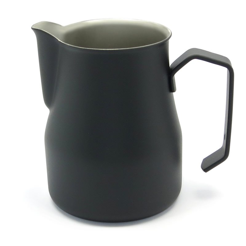 Stainless Steel Milk Jug Black "Metallurgica Motta" 2575 (0.75 L)