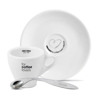 Cappuccino puodelių komplektas „Ascaso“, 6 vnt.