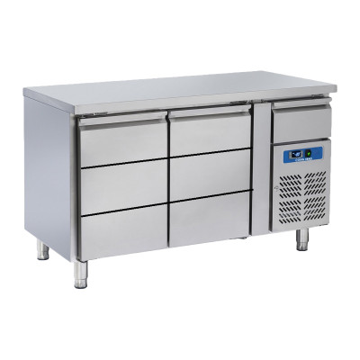 Refrigerated counter with 6 drawers "Coolhead" RC 2100