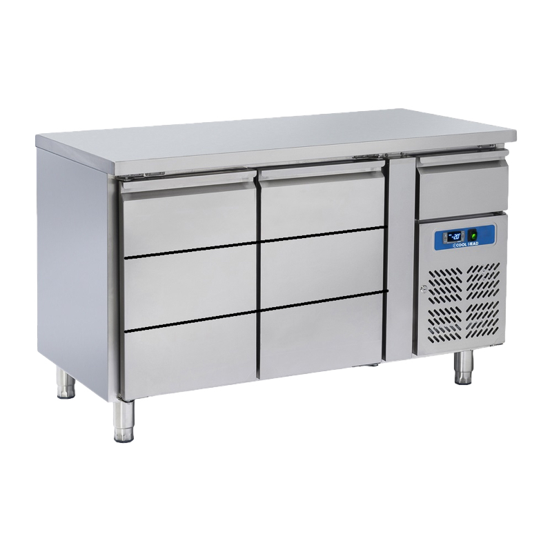 Refrigerated counter with 6 drawers "Coolhead" RC 2100