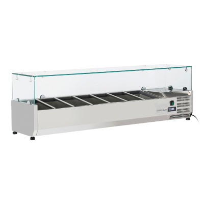 Refrigerated topping unit „Coolhead“ VRX 15/33 (7*GN1/4)