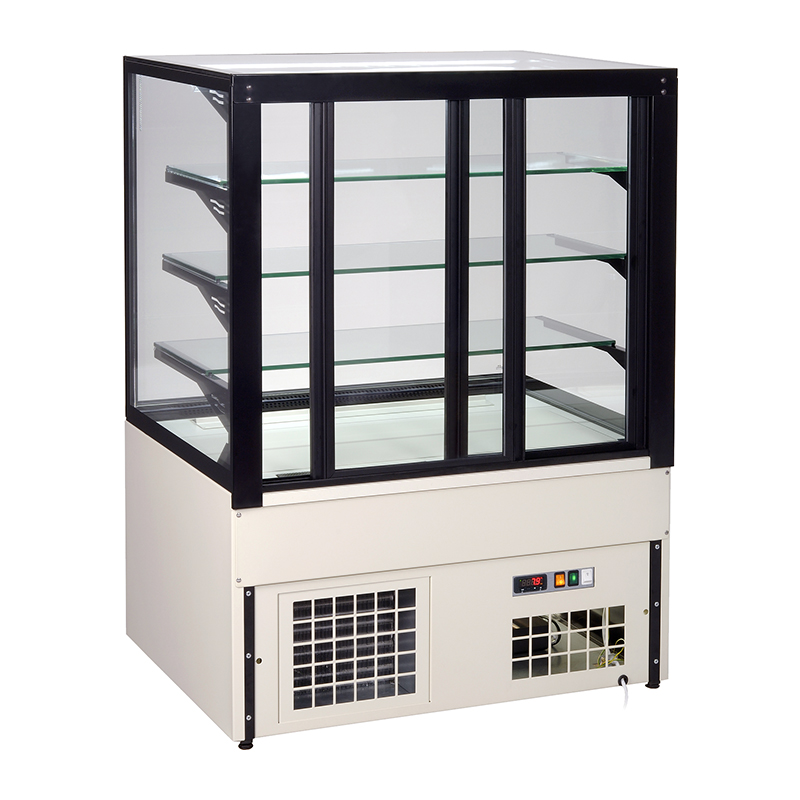 Refrigerated showcase "Unis Cool" CUBE 1000 RAL 9006/B
