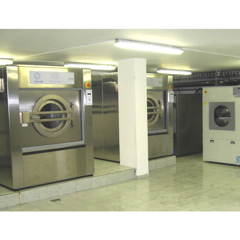 Profesionali skalbimo mašina "Danube International" WED 40 (40 kg)