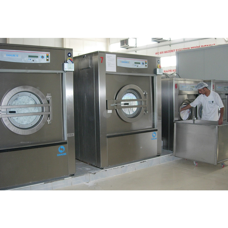 Profesionali skalbimo mašina "Danube International" WED 60 (60 kg)