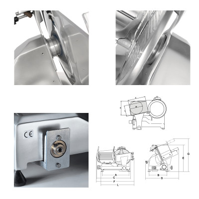 Gastro slicer „Sirman“ Mirra 300 Y09 CE 400/50/3
