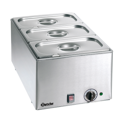 Food warmer / Bain Marie "Bartscher" 3 x GN1/3