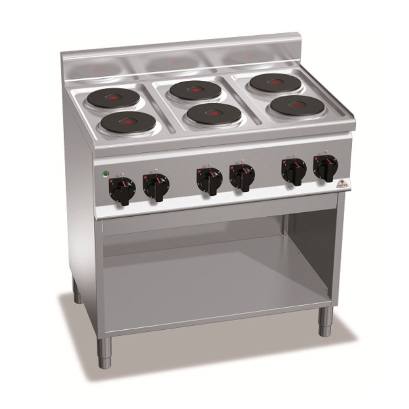 6 round plate electric stove „Bertos“ PLUS 600 E6P6M