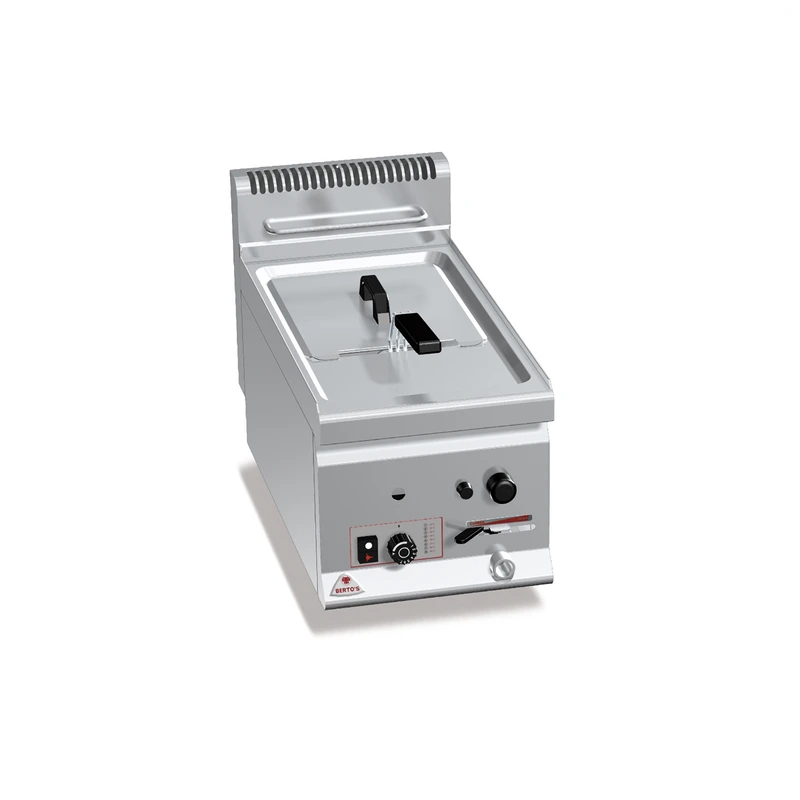 Gas fryer (counter top) „Berto's“ Turbo GL8B, single tank 8 L Gas fryer (counter top) „Berto's“ Turbo GL8B, single tank 8 L