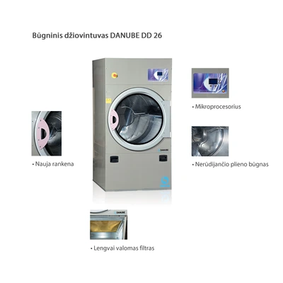Tumble dryer "Danube International" DD 26 Tumble dryer "Danube International" DD 26