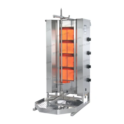 Doner & gyros gas grill „Potis“ ORIENT MU GD4