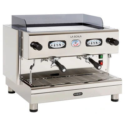 Programmable 2 group espresso coffee machine "La Scala" Norma A2