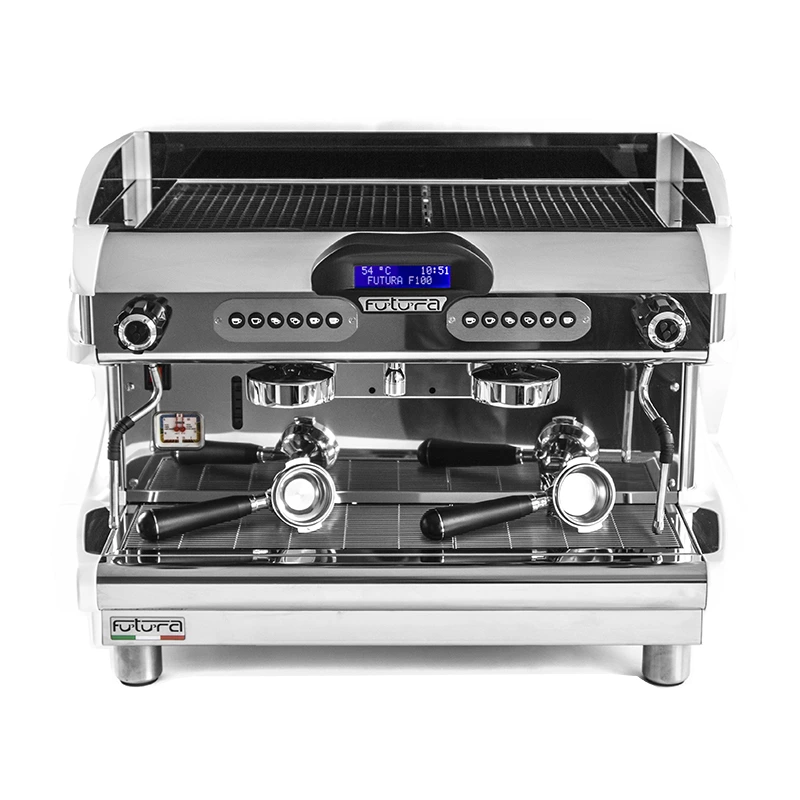 Programmable 2 group espresso coffee machine "Futura" F100 Programmable 2 group espresso coffee machine "Futura" F100