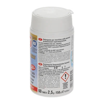 Superautomatic coffee machine cleaning tablets „Puly Caff Plus®“ Pastiglie, 60 × 2.5 g Superautomatic coffee machine cleaning tablets „Puly Caff Plus®“ Pastiglie, 60 × 2.5 g
