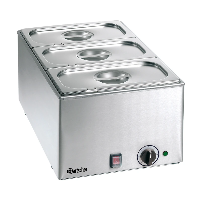 Food warmer / Bain Marie "Bartscher" 3 x GN1/3 Food warmer / Bain Marie "Bartscher" 3 x GN1/3