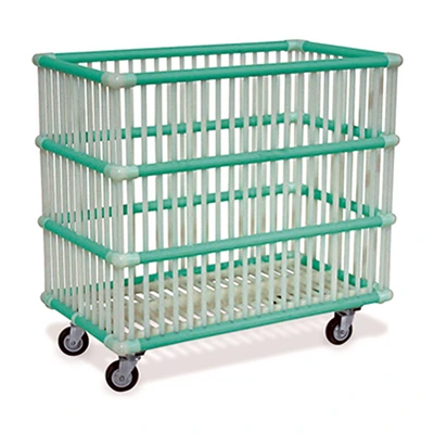 Polypropylene linen trolley "Metalcarrelli" 15508