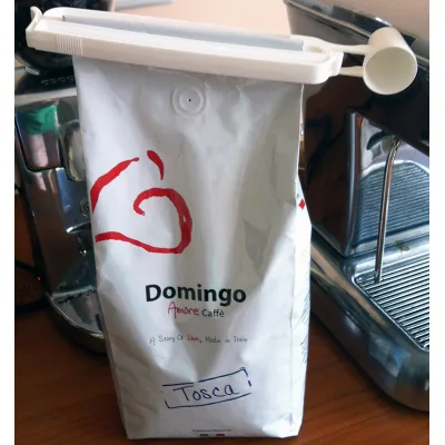 Spoon & Closing clip for coffee bags 1kg