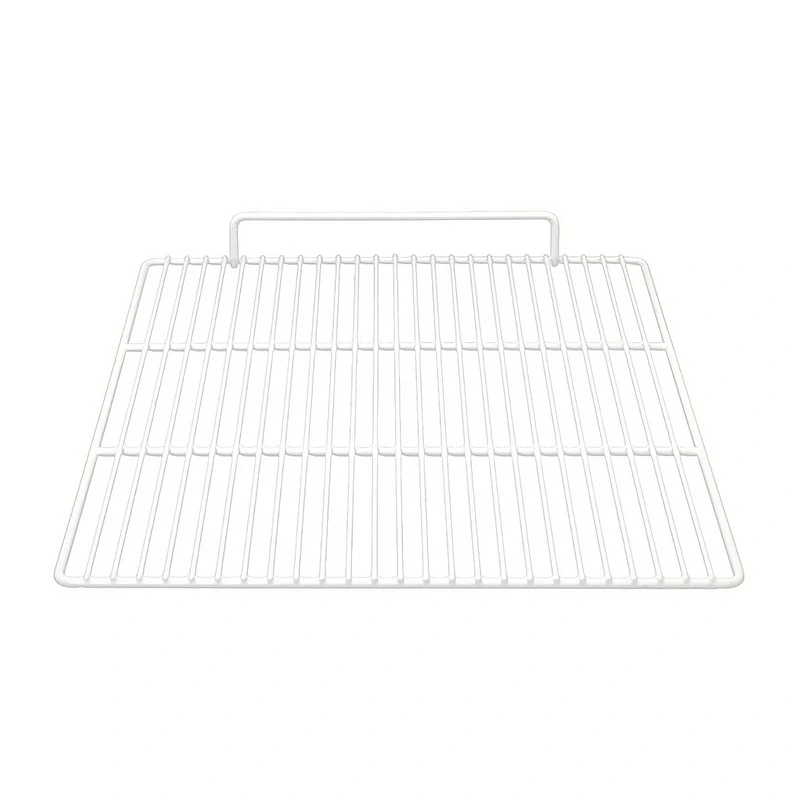 Šaldytuvo lentyna – baltu plastiku dengtos grotelės GN 2/1 (530x650 mm)