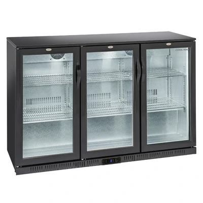 Bar refrigerator with three hinged doors „Coolhead“ BBC 330H, H900 mm
