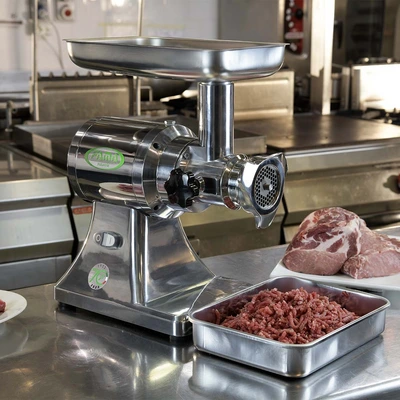 Meat mincer „Fama Industrie“ TS 22 with stainless steel head, 400 V (FTS136) Meat mincer „Fama Industrie“ TS 22 with stainless steel head, 400 V (FTS136)