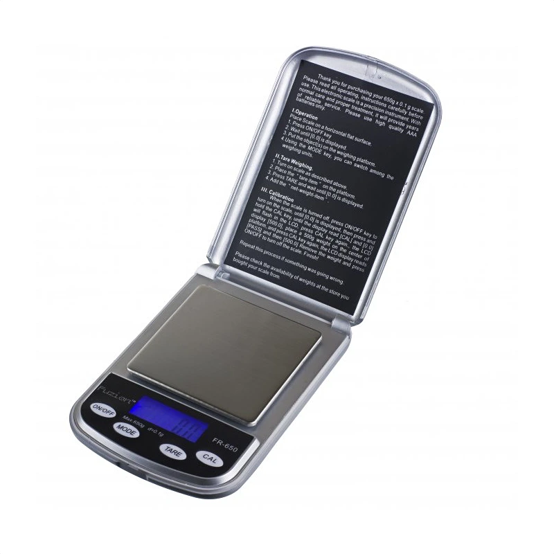 Professional Digital Mini Scale „Fusion“ FR 650, 650 g Professional Digital Mini Scale „Fusion“ FR 650, 650 g