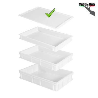 Lid for Plastic Pizza Dough Container „Genus dei“ 60x40 cm