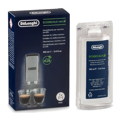 Descaling liquid „DeLonghi“ EcoDecalk mini (DLSC101), 100 ml Descaling liquid „DeLonghi“ EcoDecalk mini (DLSC101), 100 ml