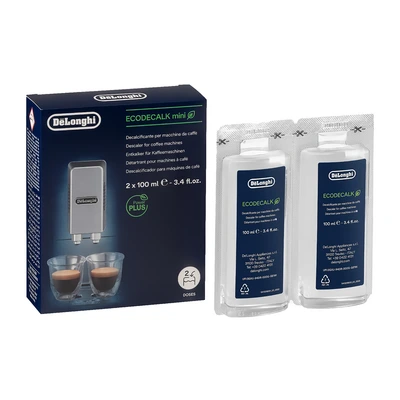 Descaling liquid „DeLonghi“ EcoDecalk mini (DLSC200 ), 2x100 ml Descaling liquid „DeLonghi“ EcoDecalk mini (DLSC200 ), 2x100 ml