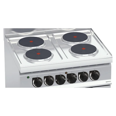 4-plate electric cooker with electric oven „Berto's“ HIGH POWER E7P4+FE 4-plate electric cooker with electric oven „Berto's“ HIGH POWER E7P4+FE