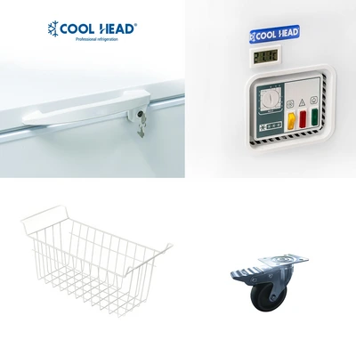 Šaldymo dėžė „Coolhead“ CF 708 (šaldiklis 700 L) Šaldymo dėžė „Coolhead“ CF 708 (šaldiklis 700 L)