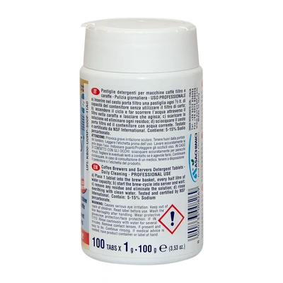 Filter coffee brewer cleaning tablets „Puly Caff Plus®“ Brew-Tabs™, 100 × 1 g Filter coffee brewer cleaning tablets „Puly Caff Plus®“ Brew-Tabs™, 100 × 1 g