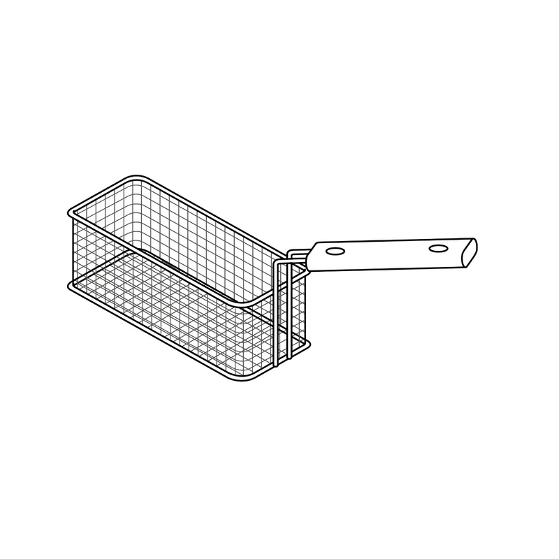 Half basket for fryer „Berto's“ S9MC18L, 345x130x150 mm Half basket for fryer „Berto's“ S9MC18L, 345x130x150 mm