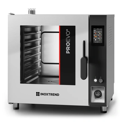 Electric combi oven „Inoxtrend“ ProEvo Plus PPDT 107E with touch screen (7 × GN 1/1) Electric combi oven „Inoxtrend“ ProEvo Plus PPDT 107E with touch screen (7 × GN 1/1)