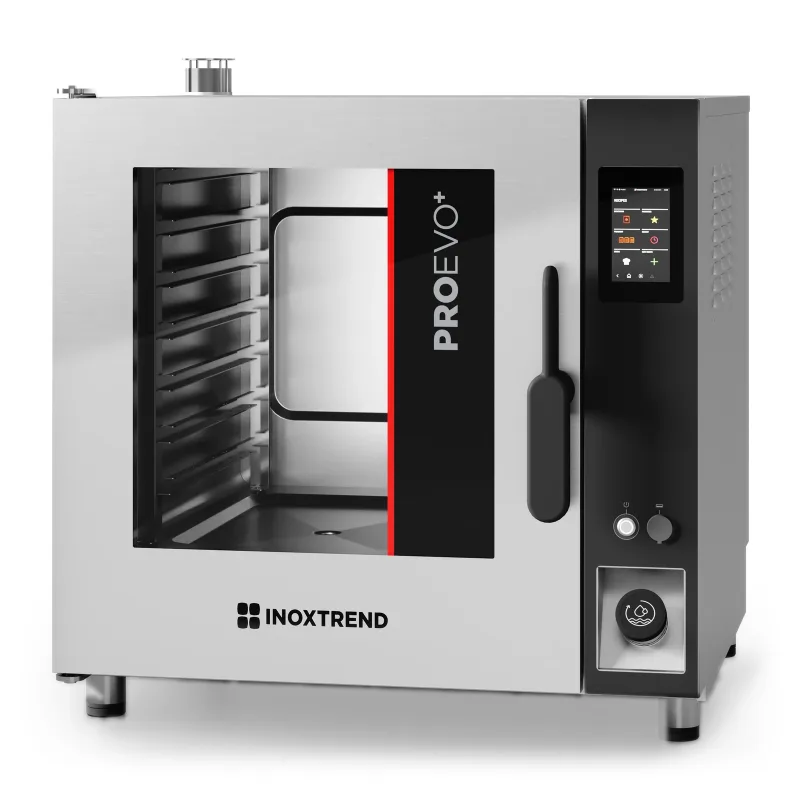 Electric combi oven „Inoxtrend“ ProEvo Plus PPDT 107E with touch screen (7 × GN 1/1)
