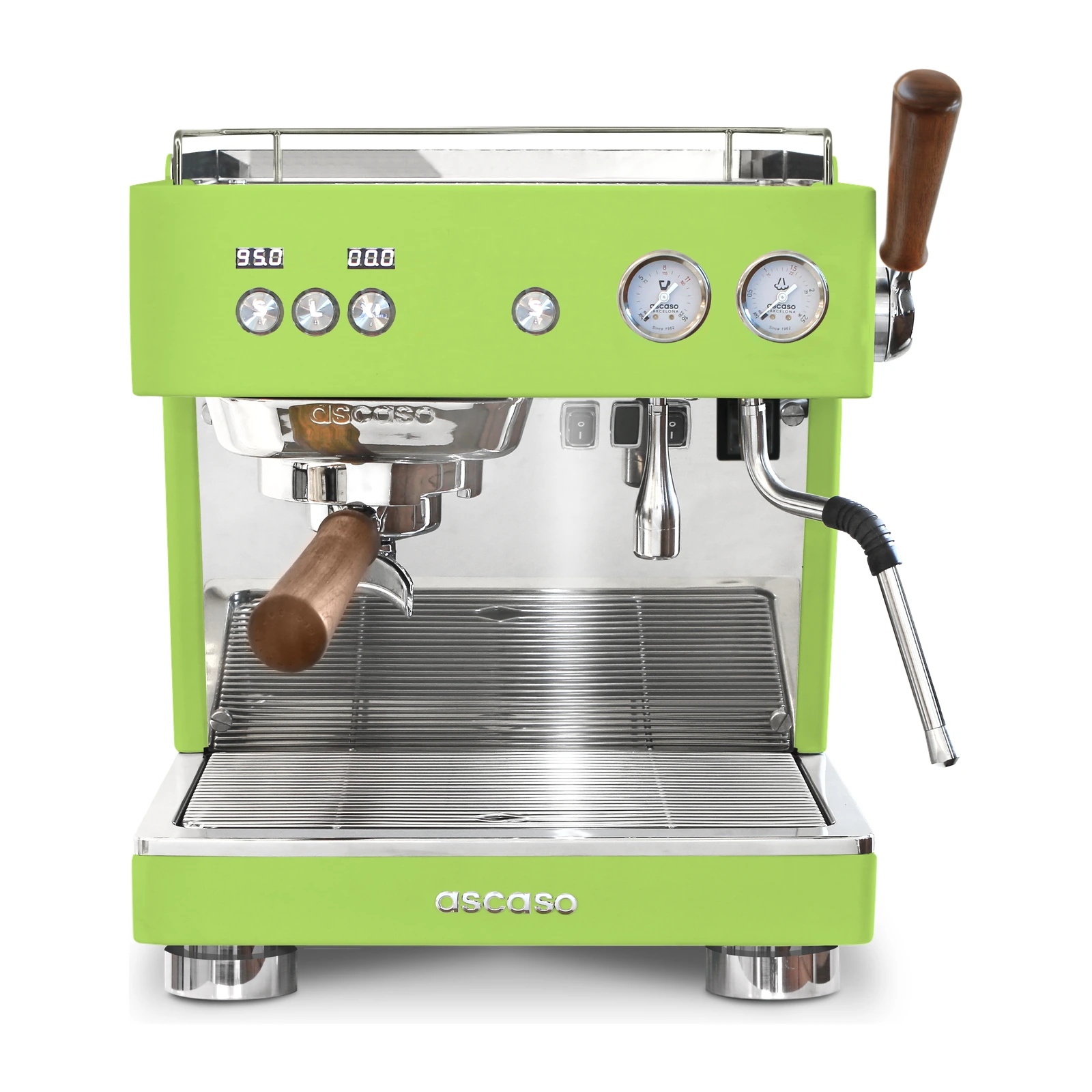 Pistachio „Ascaso“ Baby T PLUS from the front