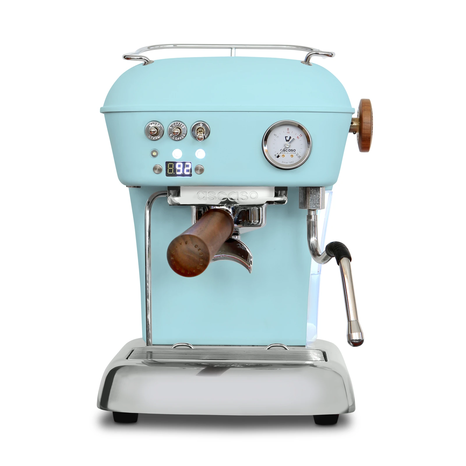 Light blue „Ascaso“ Dream PID from the front