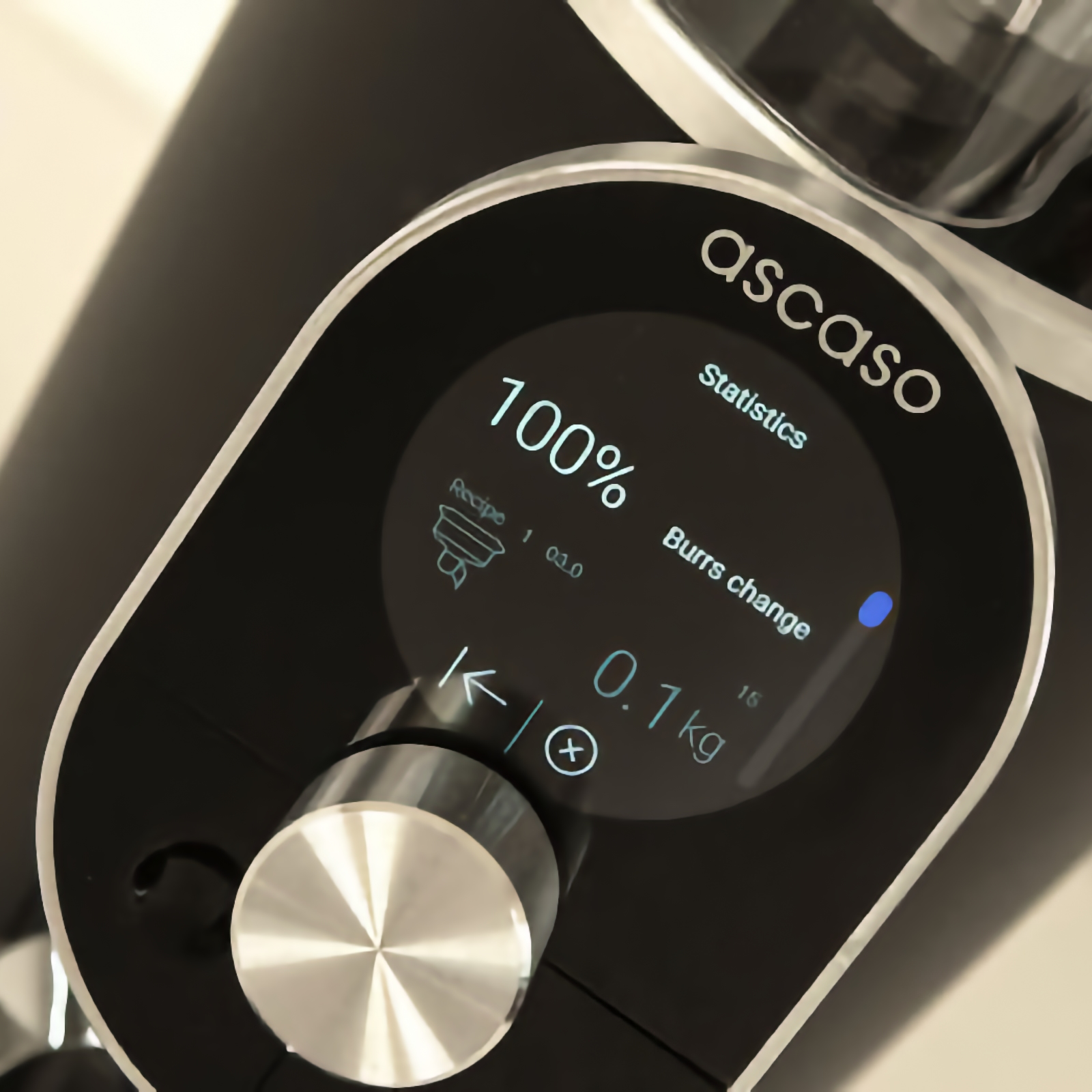 „Ascaso“ P74 valdymas ir aukštos raiškos ekranas