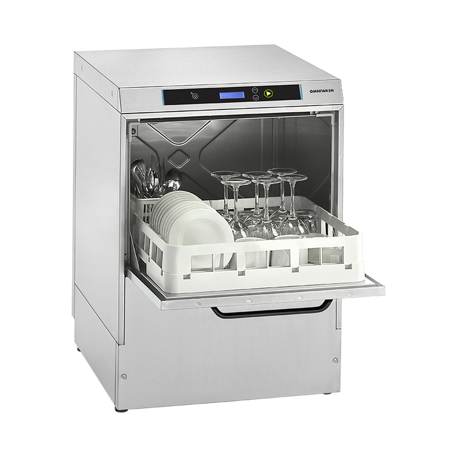 „Omniwash“ Prestige P50 с открытой дверцей