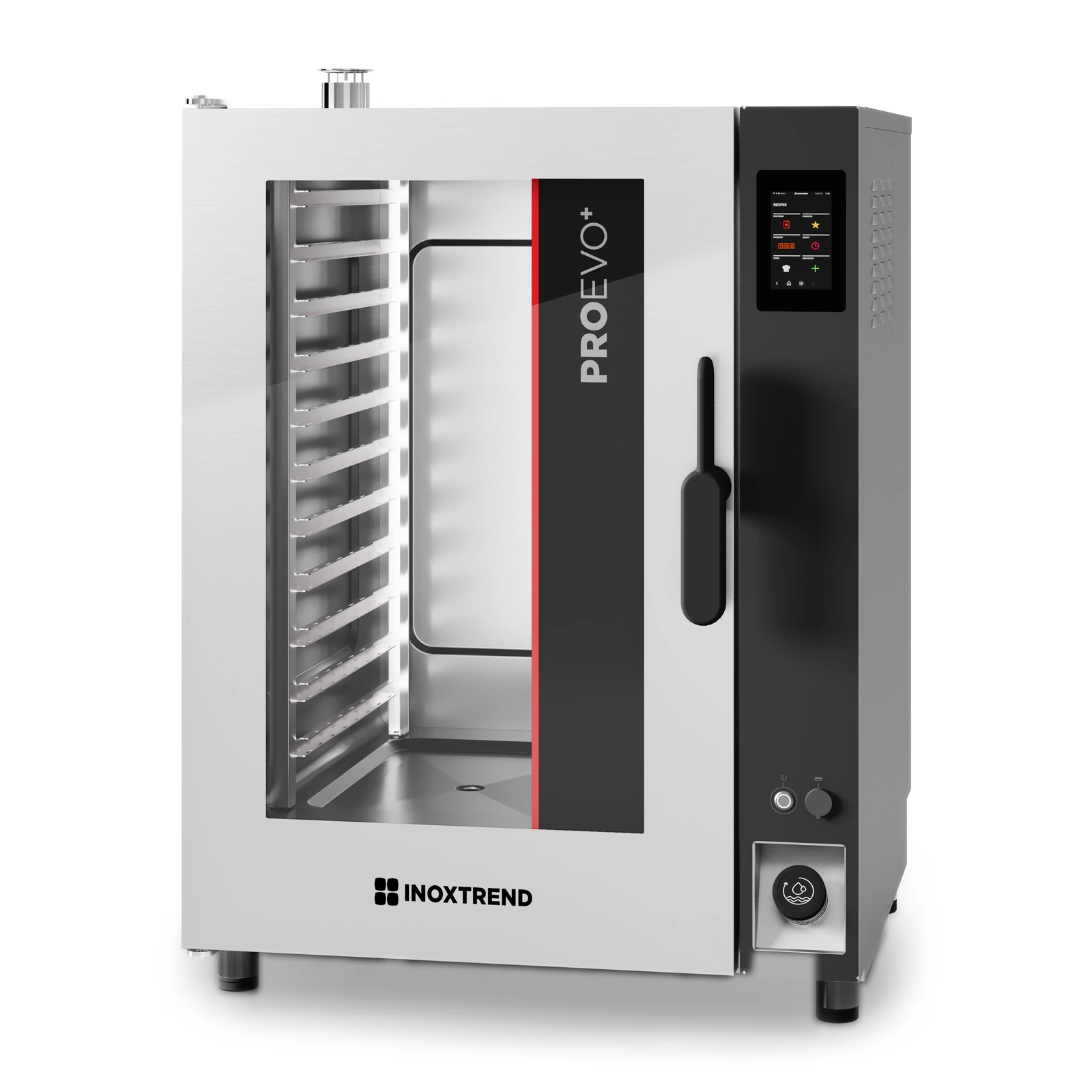 Электрический пароконвектомат „Inoxtrend“ ProEvo Plus PPDT 111E на 11 противней GN 1/1 с сенсорным экраном
