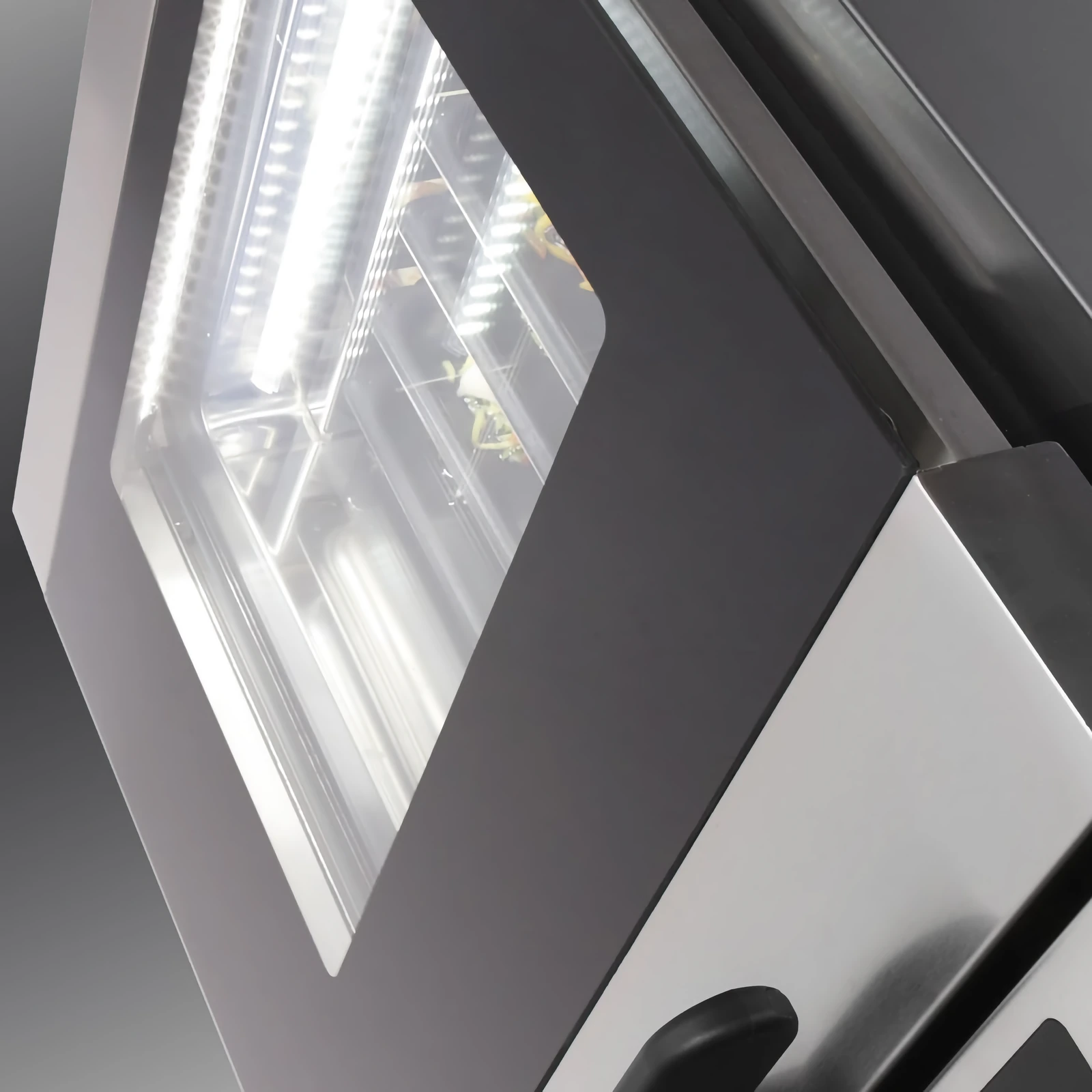 „Inoxtrend“ oven door with LED lighting
