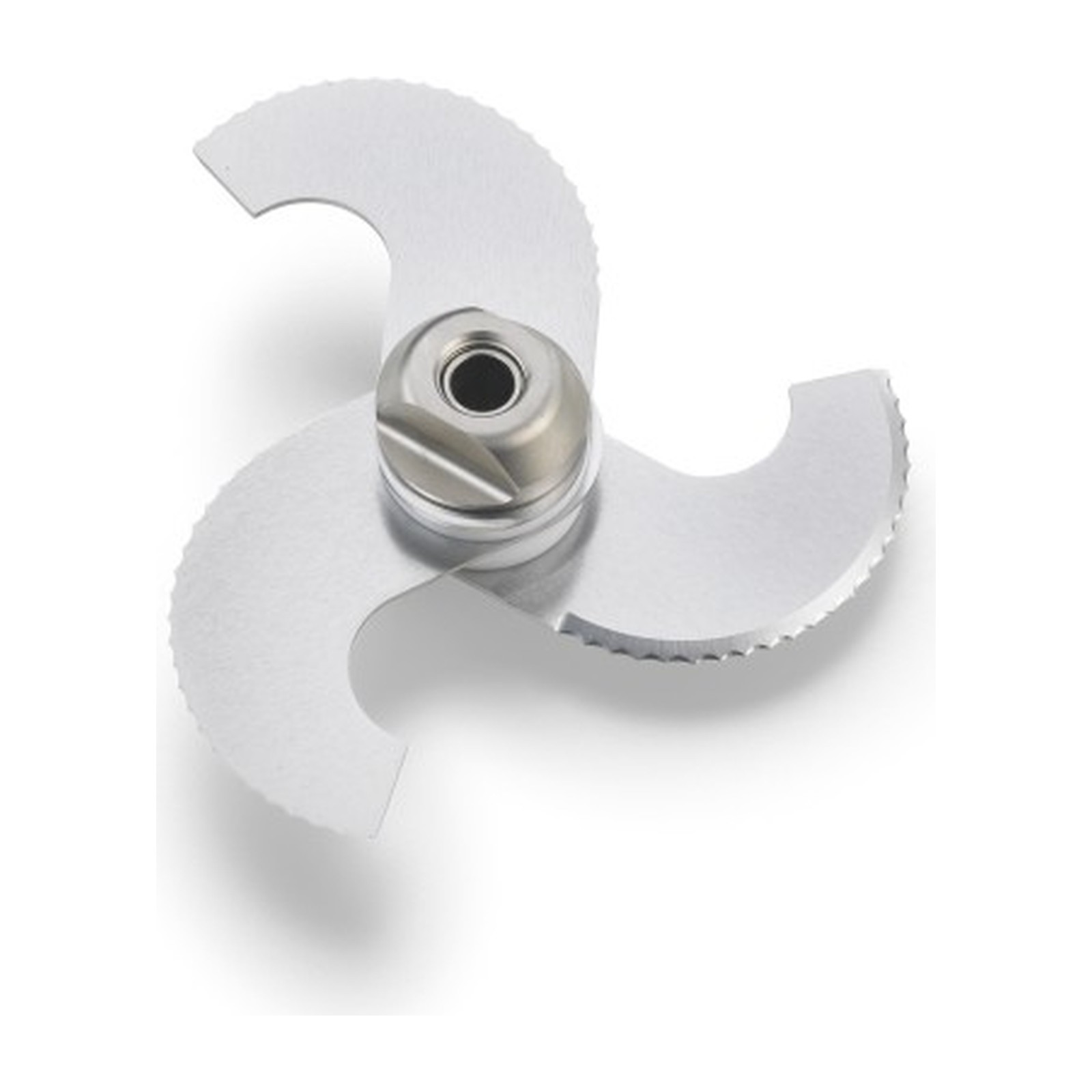 Three-blade hub, removable without tools