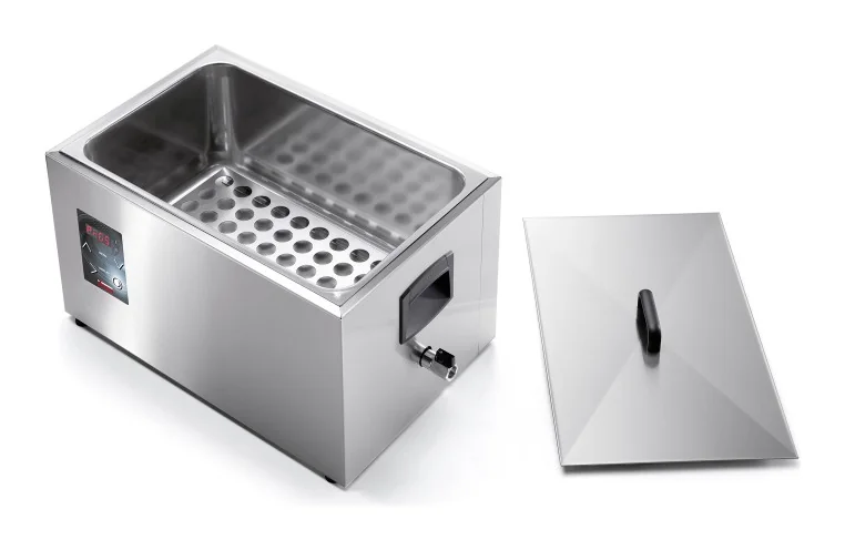 „Sirman“ Softcooker XP SR 1/1 GN sous-vide water bath with the lid removed