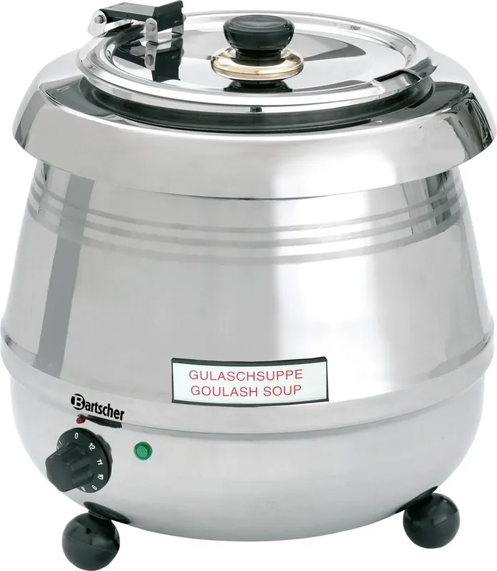 „Bartscher“ De Luxe stainless steel soup kettle, 9 L